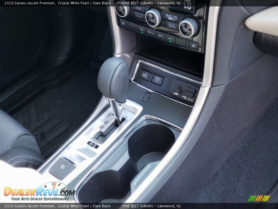 2019 Subaru Ascent Premium Crystal White Pearl / Slate Black Photo #13