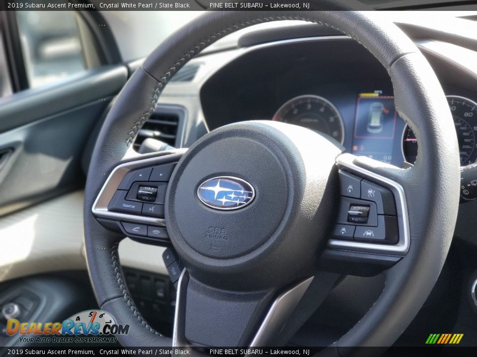 2019 Subaru Ascent Premium Crystal White Pearl / Slate Black Photo #15