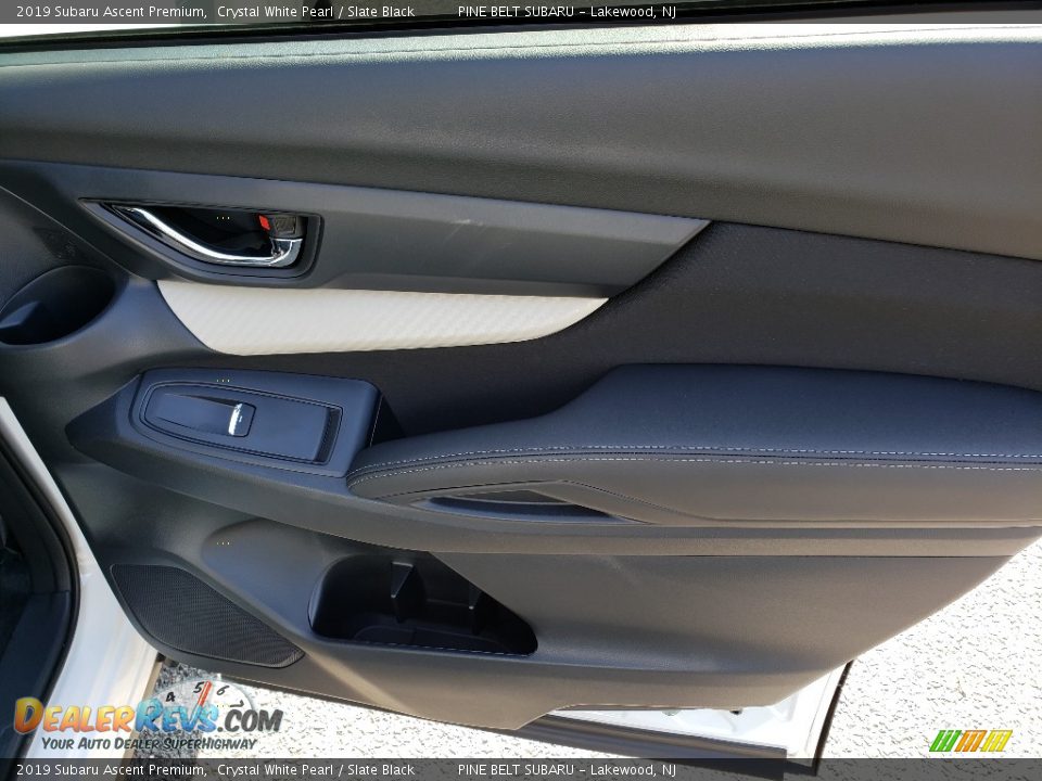 2019 Subaru Ascent Premium Crystal White Pearl / Slate Black Photo #16