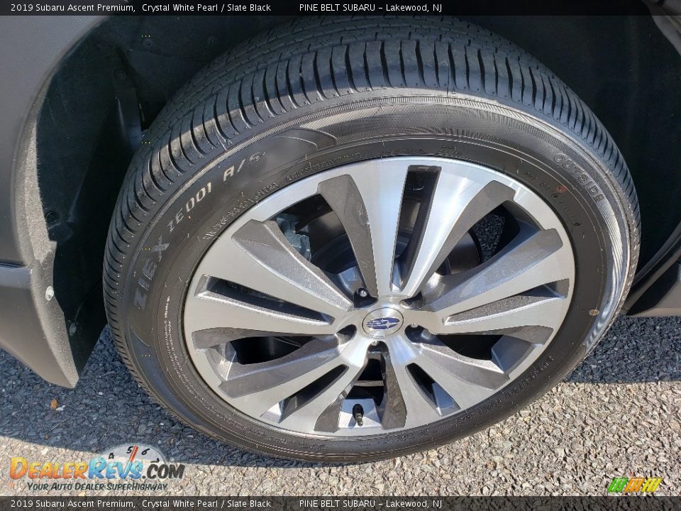 2019 Subaru Ascent Premium Crystal White Pearl / Slate Black Photo #19
