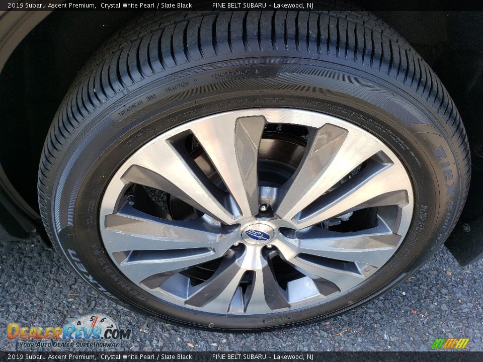 2019 Subaru Ascent Premium Crystal White Pearl / Slate Black Photo #21