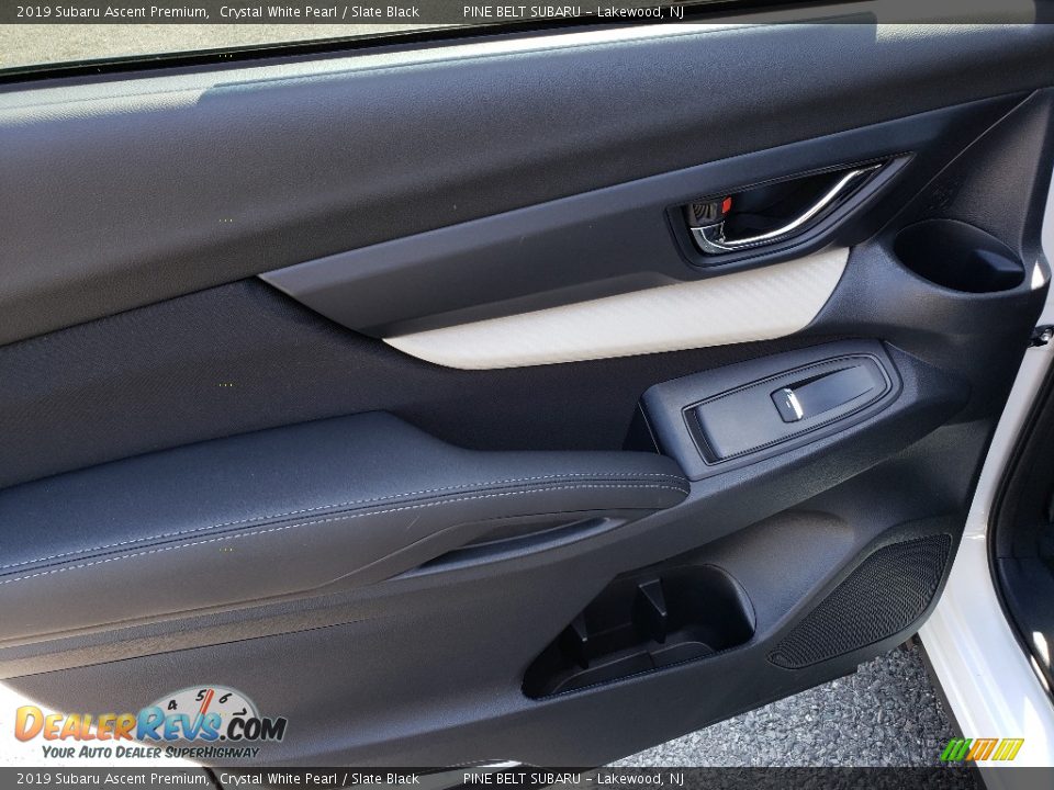 2019 Subaru Ascent Premium Crystal White Pearl / Slate Black Photo #22