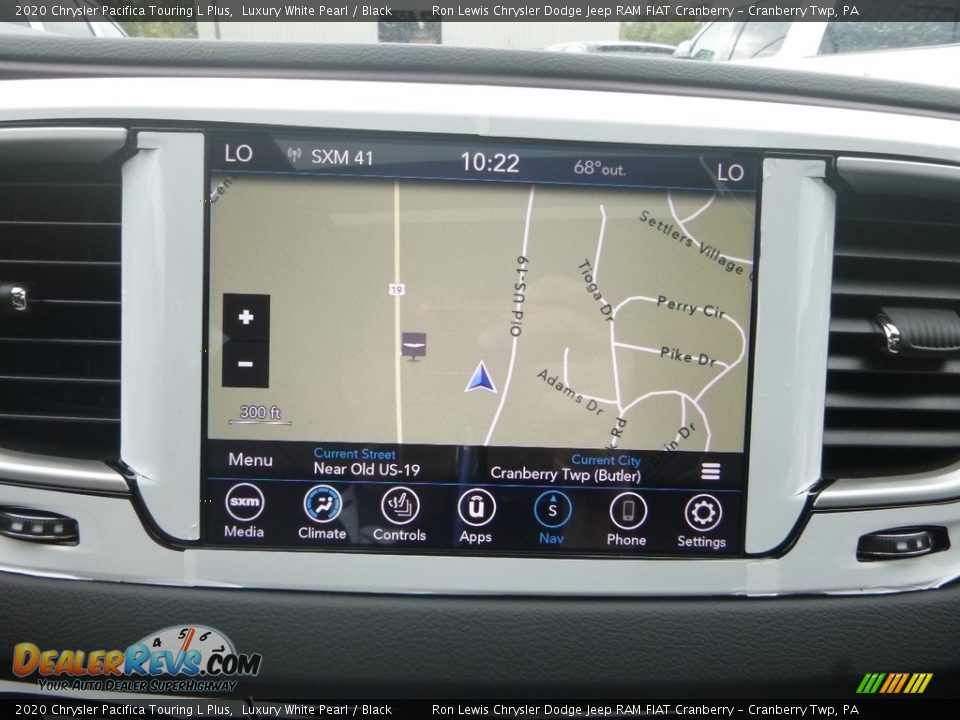 Navigation of 2020 Chrysler Pacifica Touring L Plus Photo #18