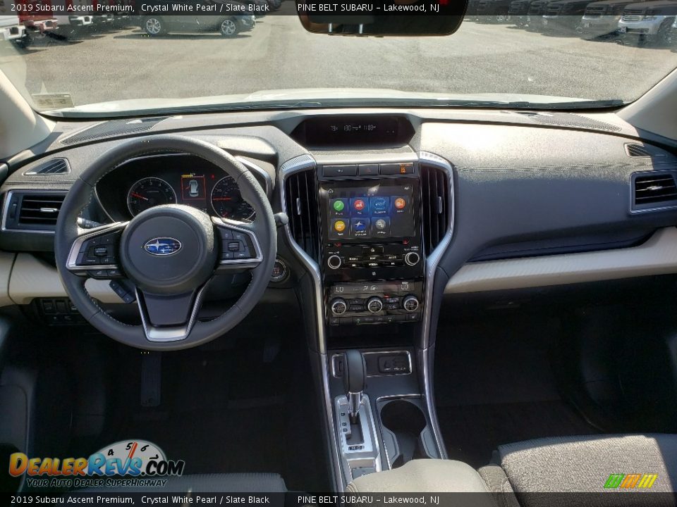 2019 Subaru Ascent Premium Crystal White Pearl / Slate Black Photo #24