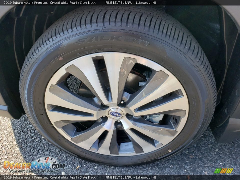 2019 Subaru Ascent Premium Crystal White Pearl / Slate Black Photo #26