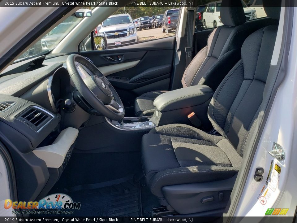2019 Subaru Ascent Premium Crystal White Pearl / Slate Black Photo #29