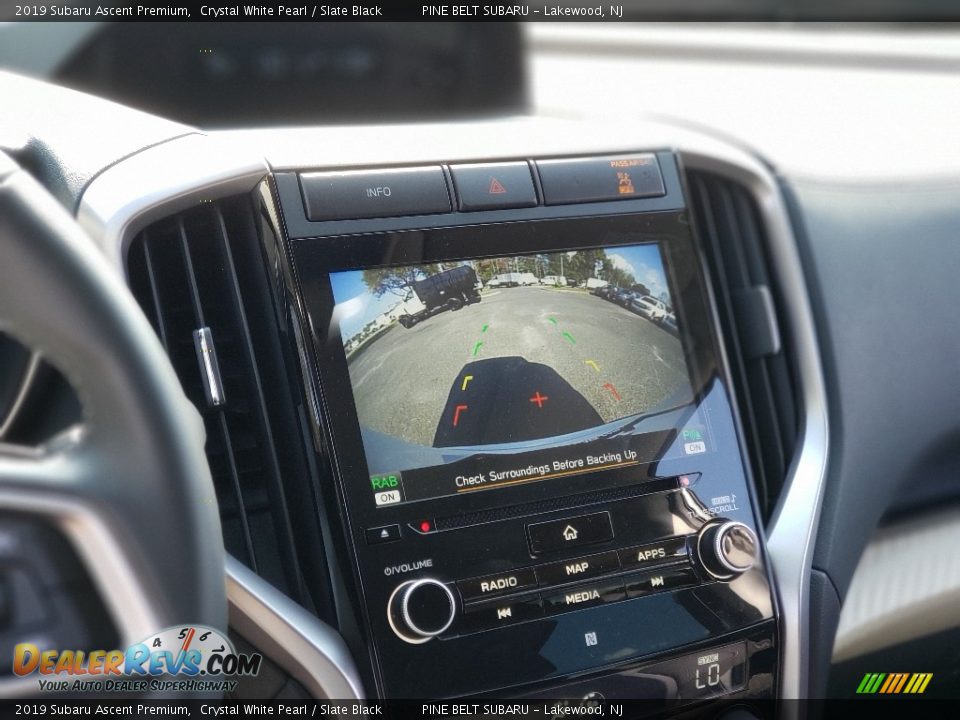 2019 Subaru Ascent Premium Crystal White Pearl / Slate Black Photo #31