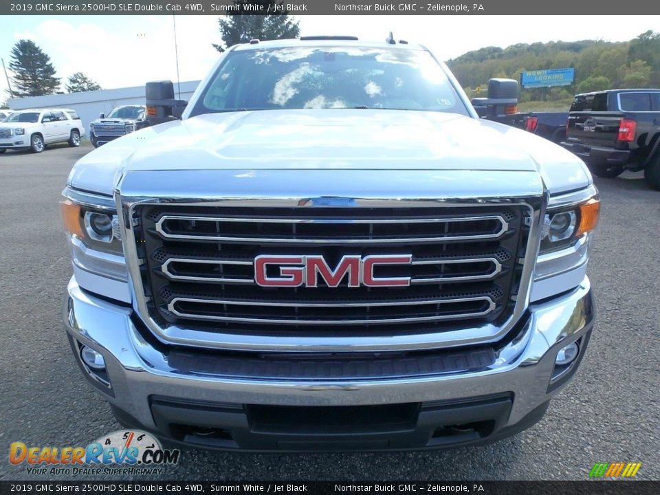 2019 GMC Sierra 2500HD SLE Double Cab 4WD Summit White / Jet Black Photo #2