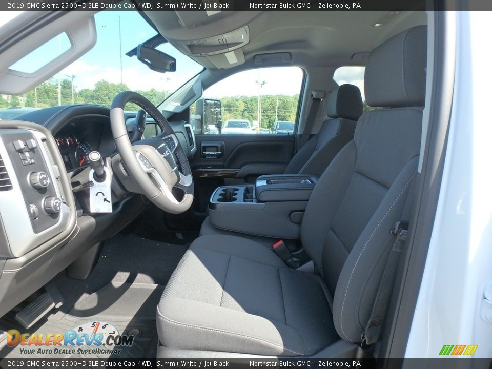 2019 GMC Sierra 2500HD SLE Double Cab 4WD Summit White / Jet Black Photo #14