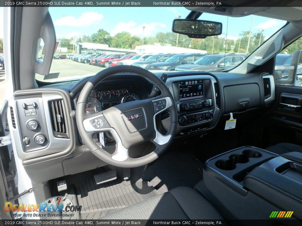 2019 GMC Sierra 2500HD SLE Double Cab 4WD Summit White / Jet Black Photo #16