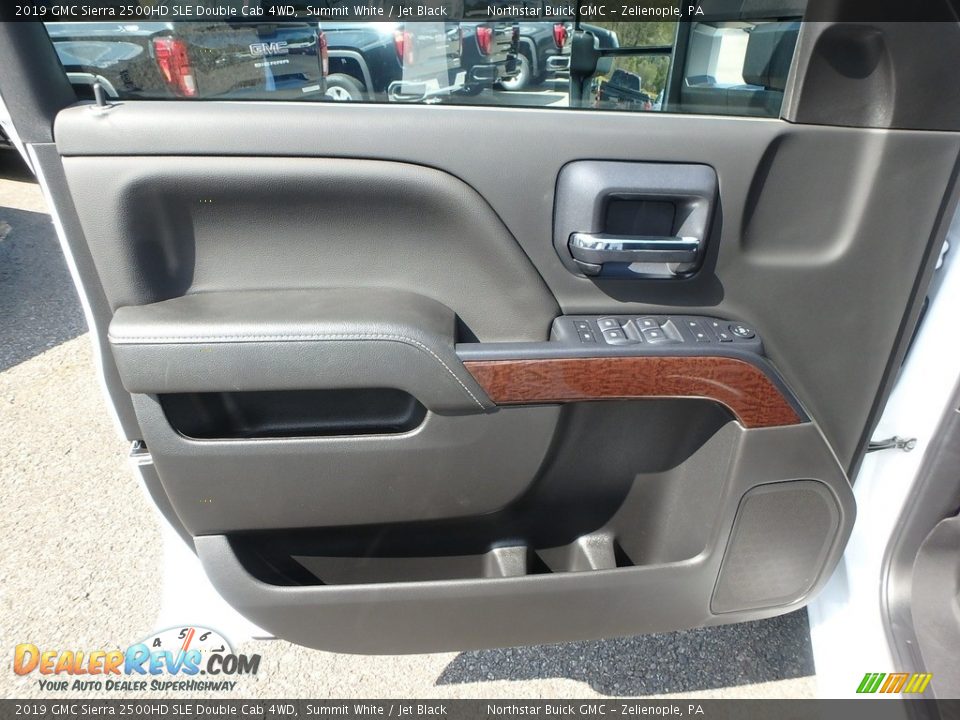 2019 GMC Sierra 2500HD SLE Double Cab 4WD Summit White / Jet Black Photo #17