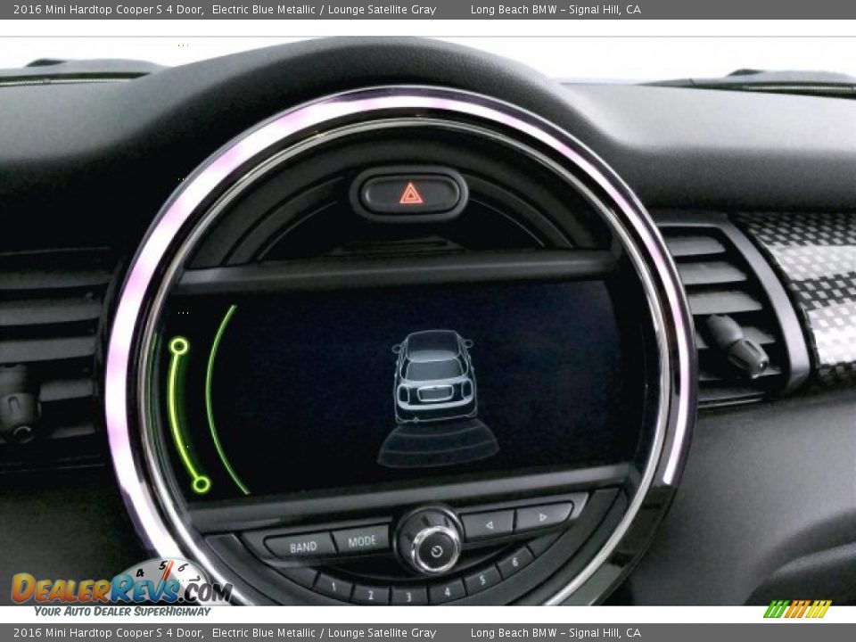 2016 Mini Hardtop Cooper S 4 Door Electric Blue Metallic / Lounge Satellite Gray Photo #13