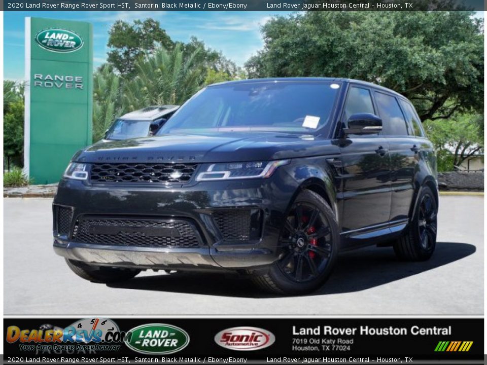 2020 Land Rover Range Rover Sport HST Santorini Black Metallic / Ebony/Ebony Photo #1