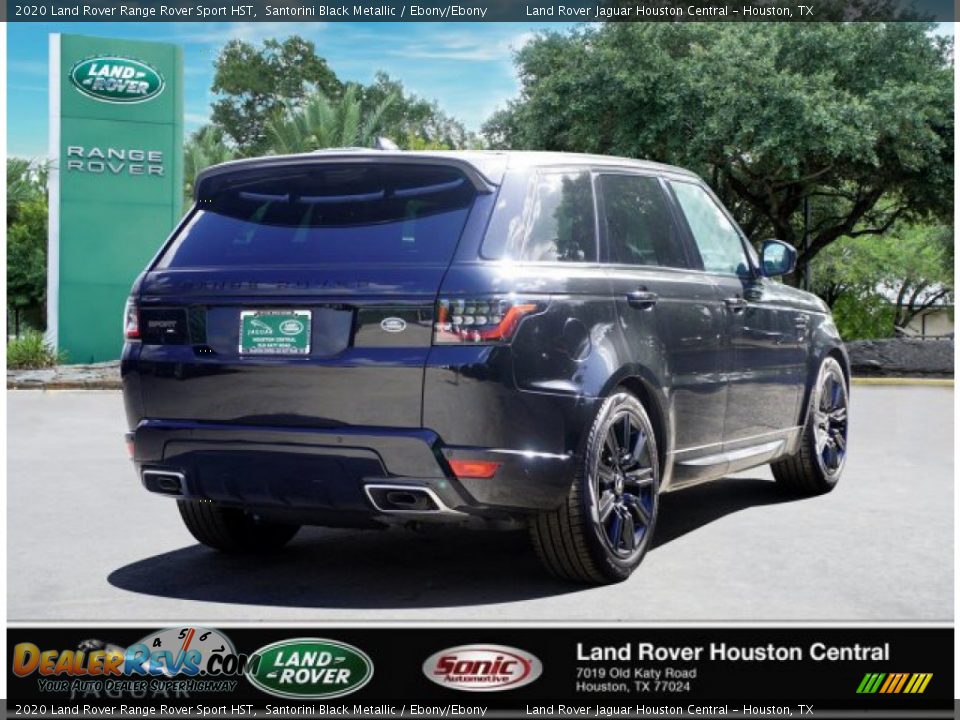 2020 Land Rover Range Rover Sport HST Santorini Black Metallic / Ebony/Ebony Photo #4