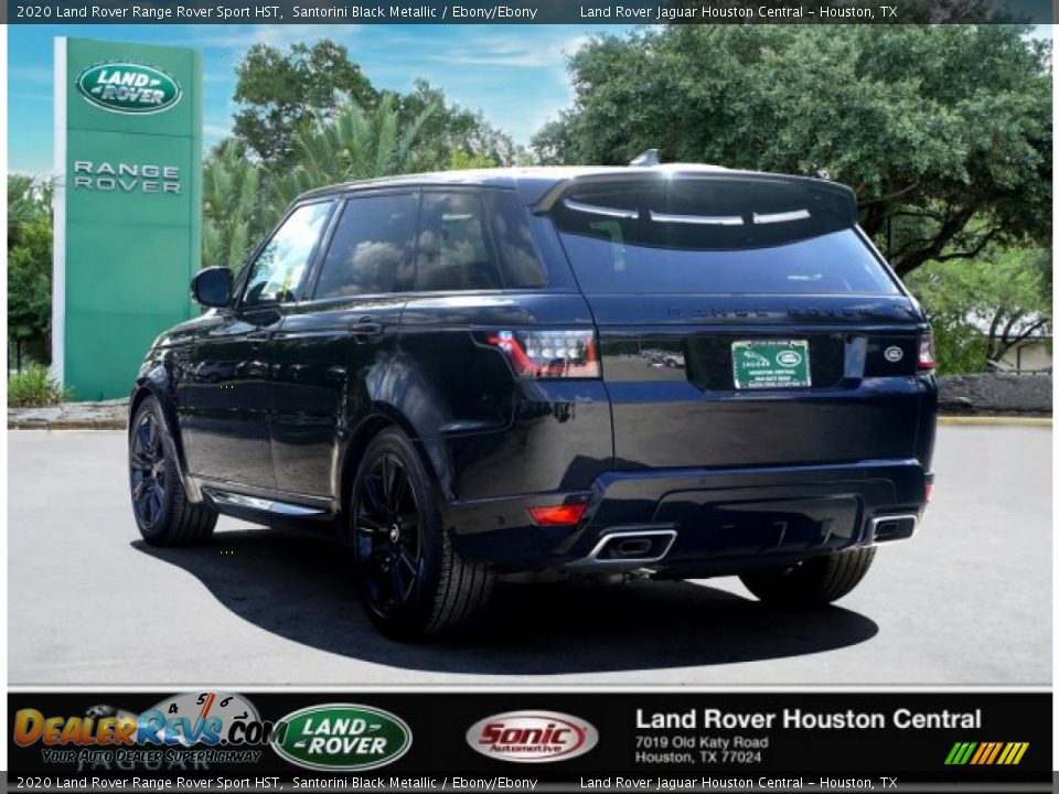 2020 Land Rover Range Rover Sport HST Santorini Black Metallic / Ebony/Ebony Photo #5