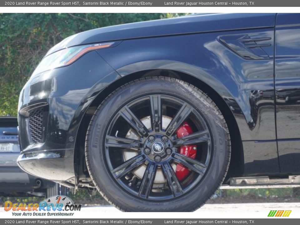 2020 Land Rover Range Rover Sport HST Santorini Black Metallic / Ebony/Ebony Photo #6