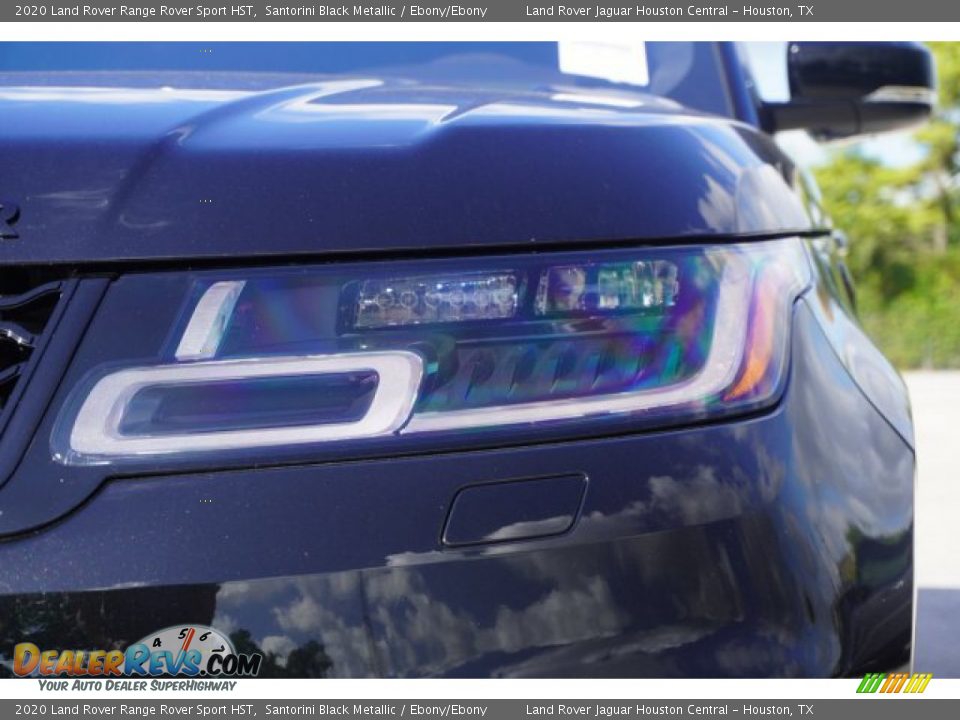 2020 Land Rover Range Rover Sport HST Santorini Black Metallic / Ebony/Ebony Photo #7