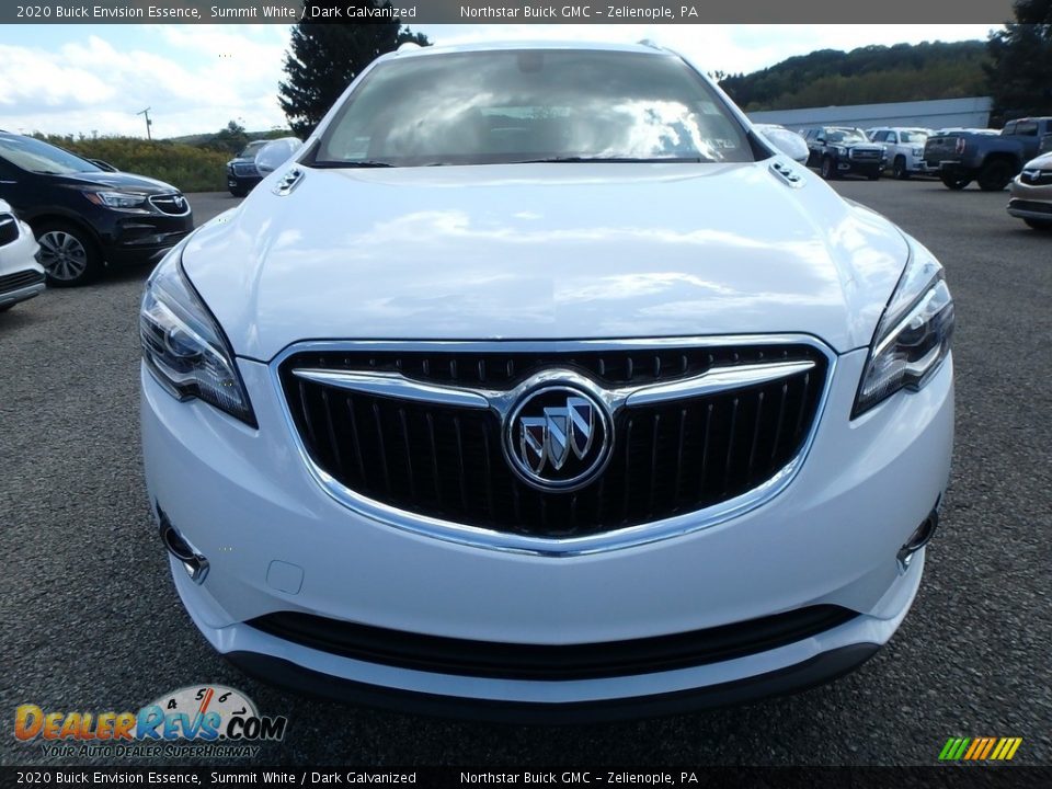 2020 Buick Envision Essence Summit White / Dark Galvanized Photo #2