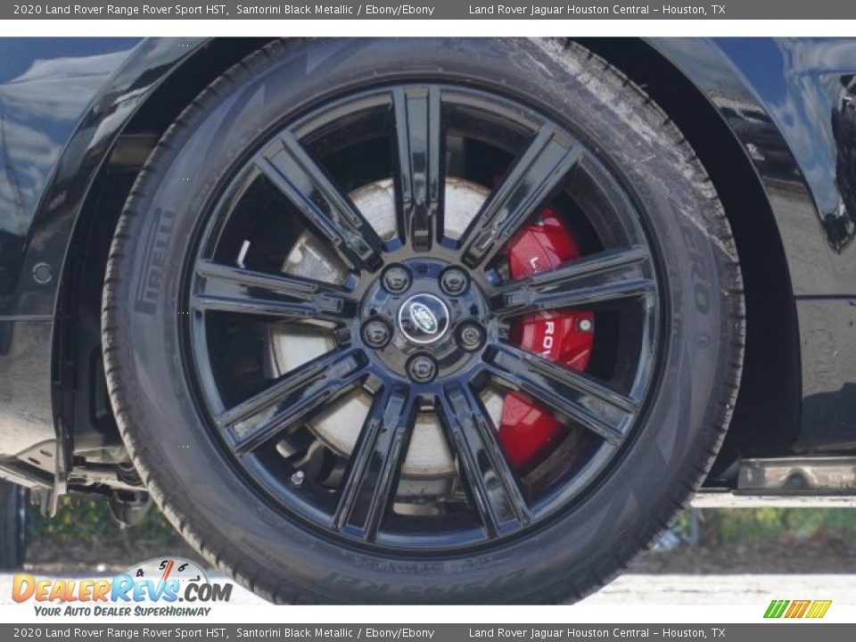 2020 Land Rover Range Rover Sport HST Santorini Black Metallic / Ebony/Ebony Photo #8