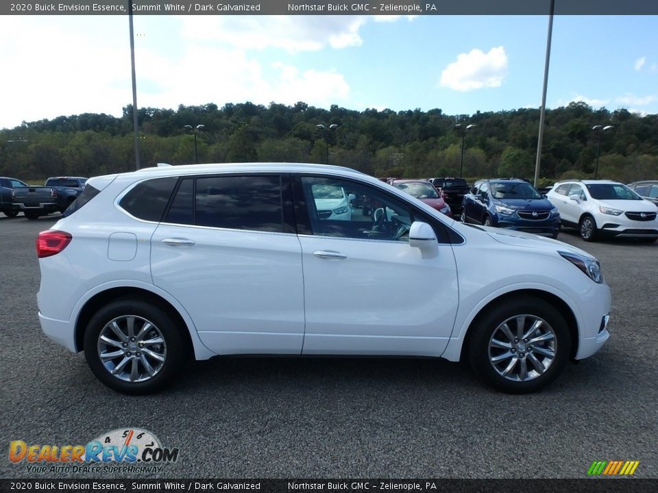 2020 Buick Envision Essence Summit White / Dark Galvanized Photo #4