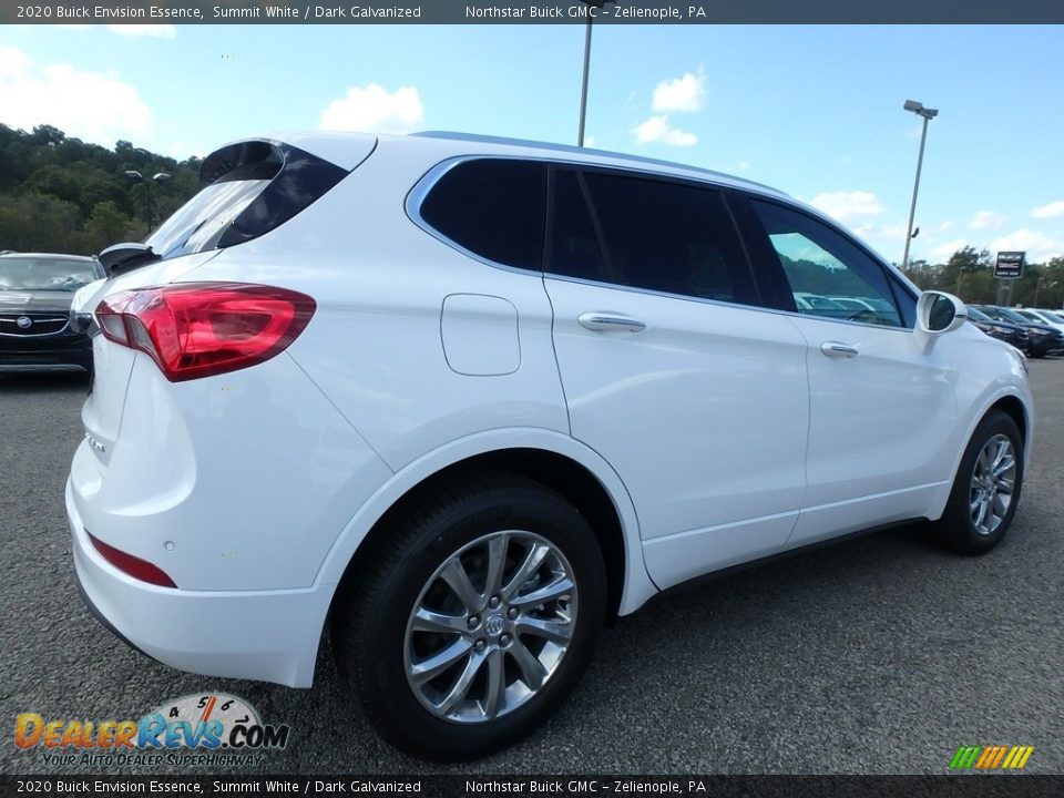 2020 Buick Envision Essence Summit White / Dark Galvanized Photo #5