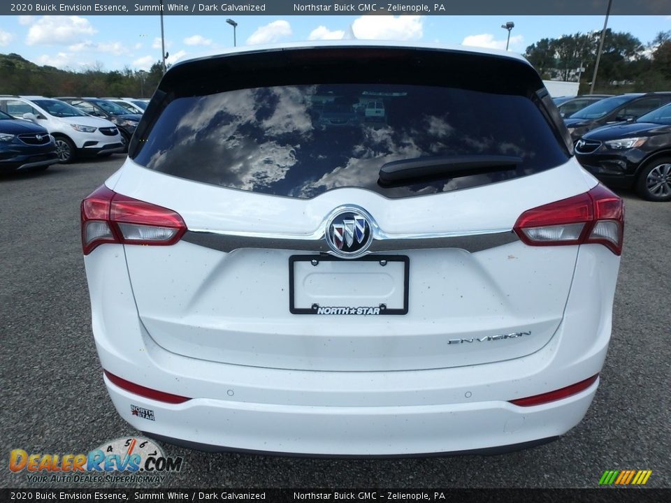 2020 Buick Envision Essence Summit White / Dark Galvanized Photo #6
