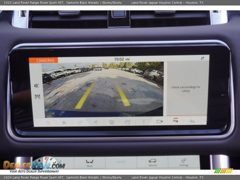 2020 Land Rover Range Rover Sport HST Santorini Black Metallic / Ebony/Ebony Photo #17