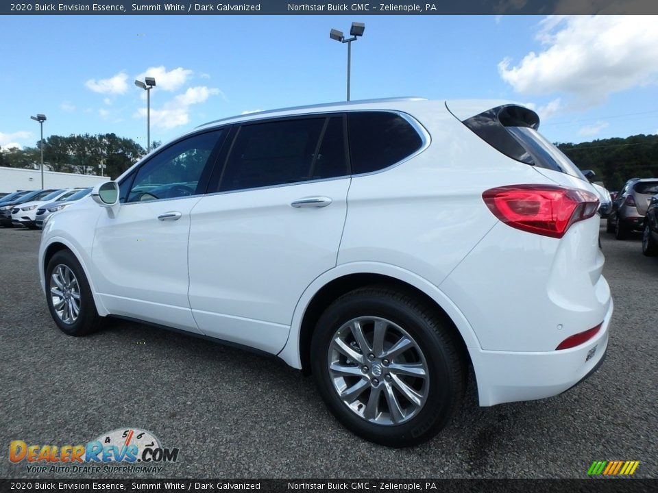 2020 Buick Envision Essence Summit White / Dark Galvanized Photo #9