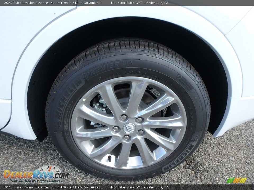 2020 Buick Envision Essence Summit White / Dark Galvanized Photo #11