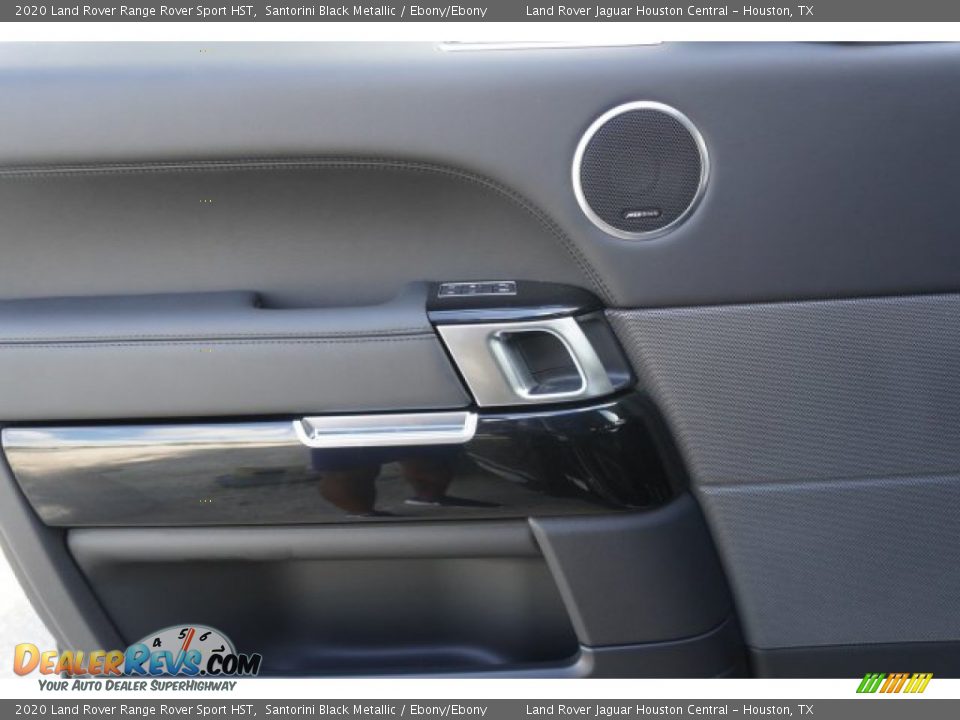 2020 Land Rover Range Rover Sport HST Santorini Black Metallic / Ebony/Ebony Photo #23