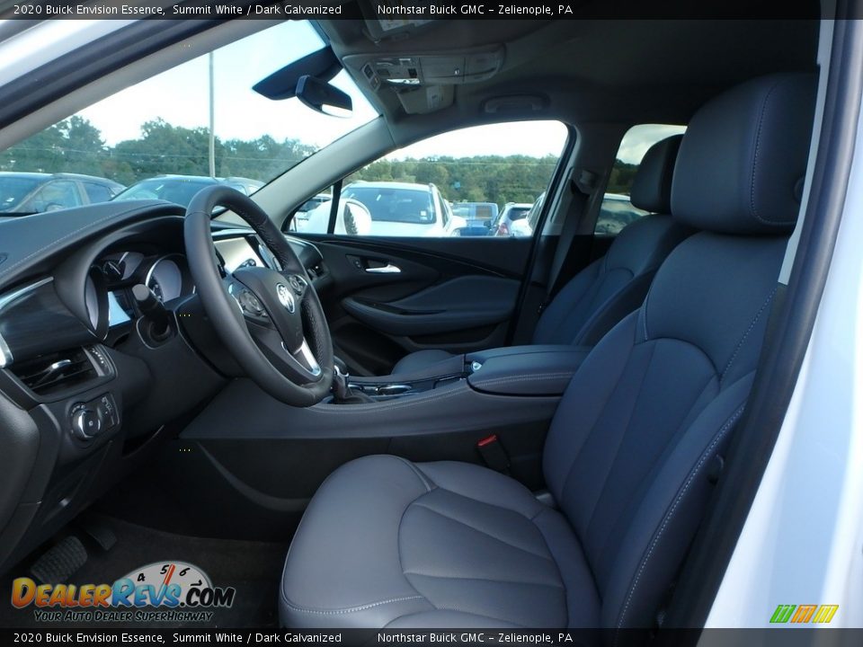 2020 Buick Envision Essence Summit White / Dark Galvanized Photo #14