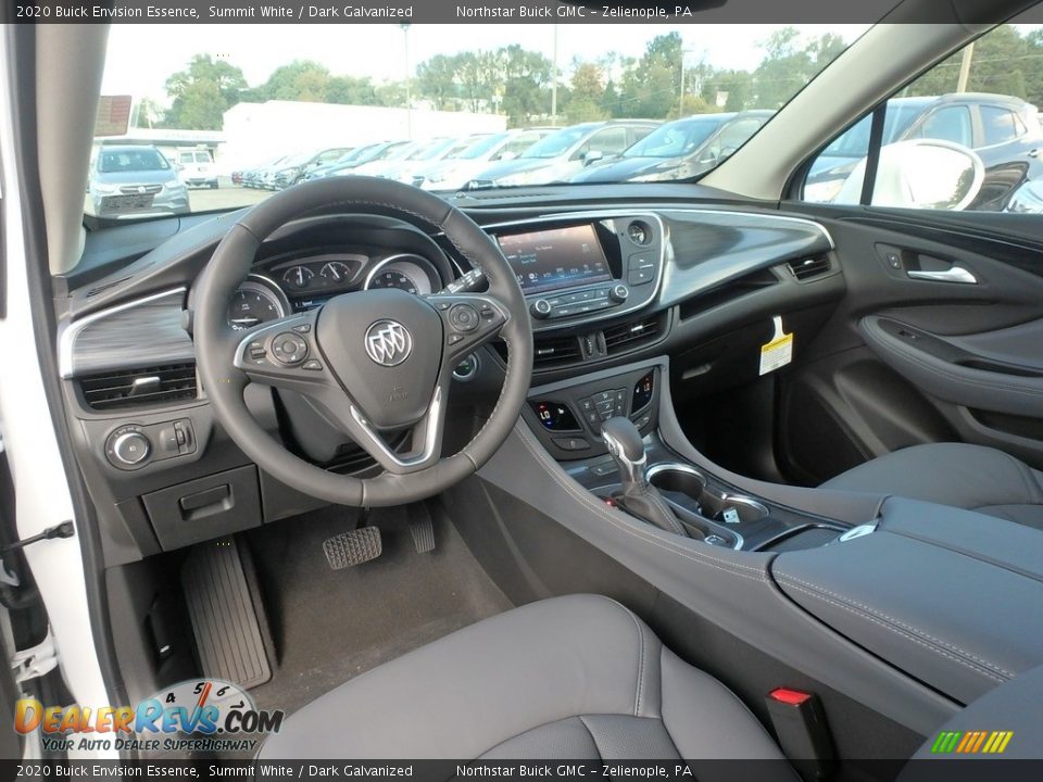 2020 Buick Envision Essence Summit White / Dark Galvanized Photo #16