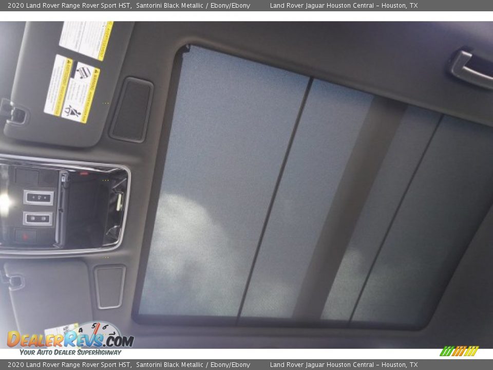 2020 Land Rover Range Rover Sport HST Santorini Black Metallic / Ebony/Ebony Photo #28