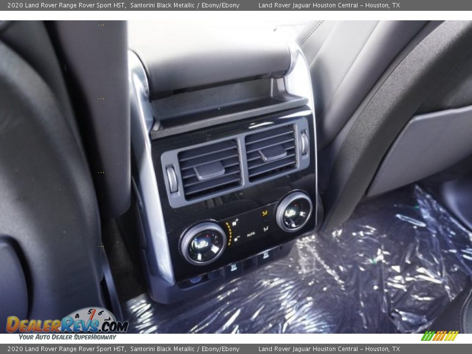 2020 Land Rover Range Rover Sport HST Santorini Black Metallic / Ebony/Ebony Photo #31