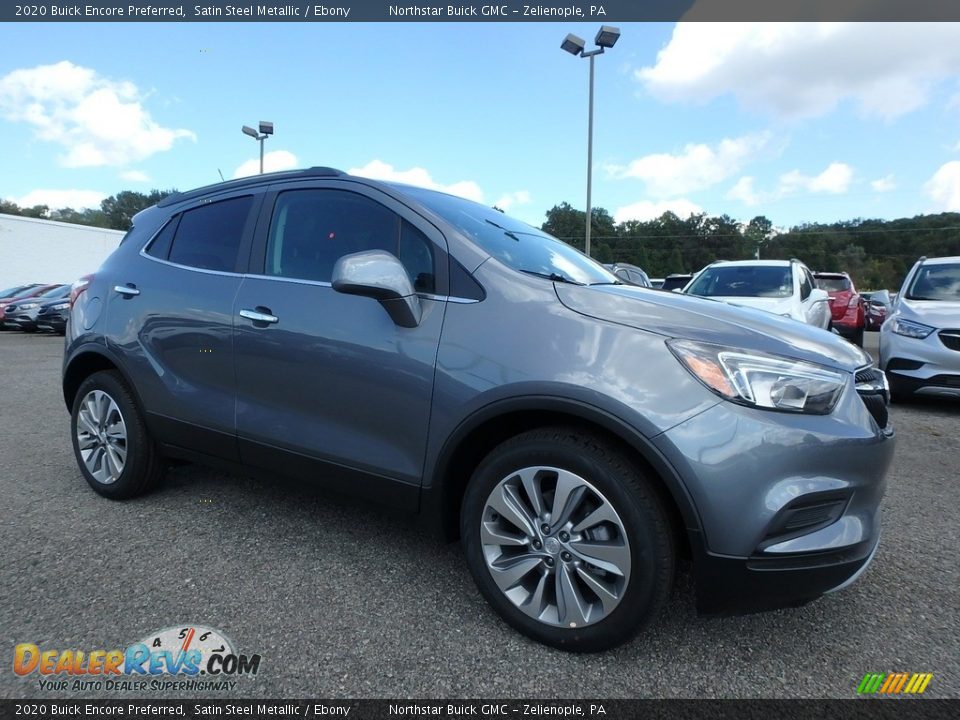 2020 Buick Encore Preferred Satin Steel Metallic / Ebony Photo #3