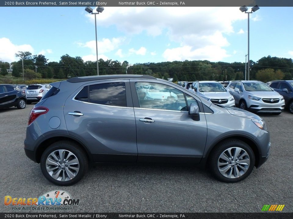 2020 Buick Encore Preferred Satin Steel Metallic / Ebony Photo #4