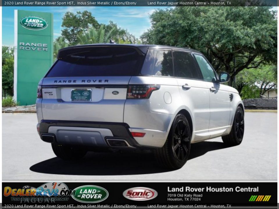 2020 Land Rover Range Rover Sport HST Indus Silver Metallic / Ebony/Ebony Photo #4