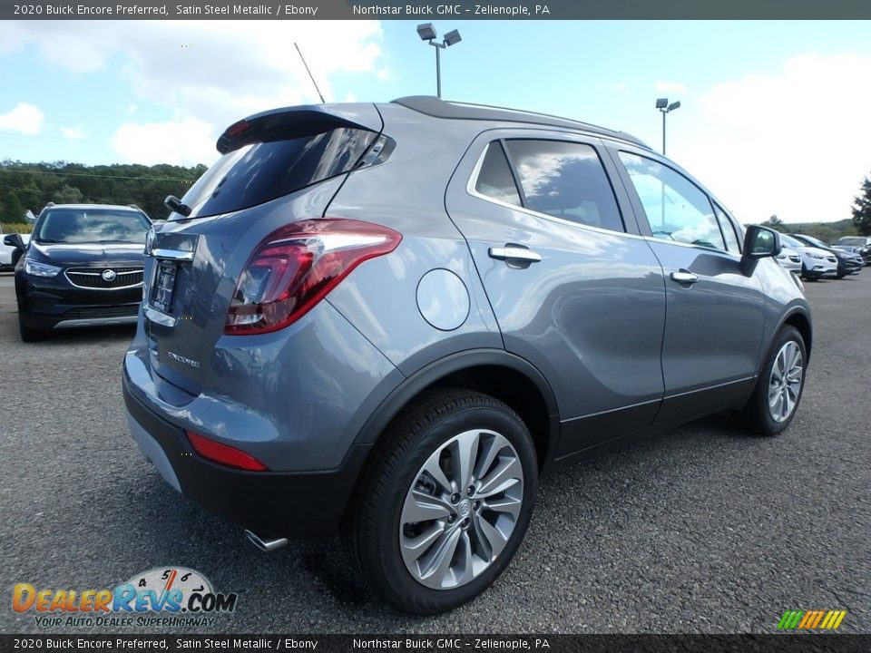 2020 Buick Encore Preferred Satin Steel Metallic / Ebony Photo #5