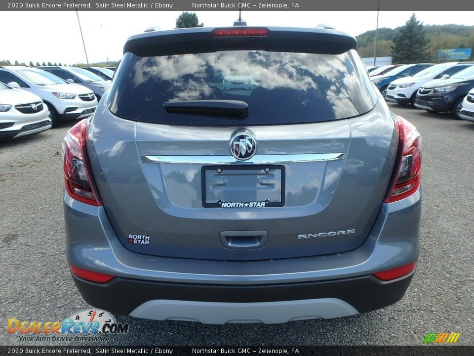 2020 Buick Encore Preferred Satin Steel Metallic / Ebony Photo #6