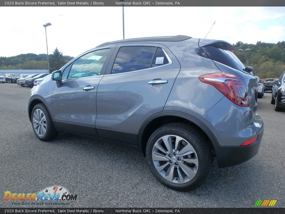 2020 Buick Encore Preferred Satin Steel Metallic / Ebony Photo #8