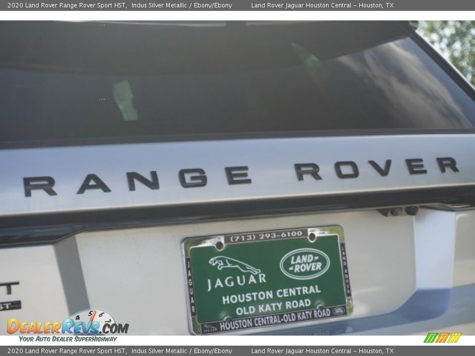 2020 Land Rover Range Rover Sport HST Indus Silver Metallic / Ebony/Ebony Photo #10