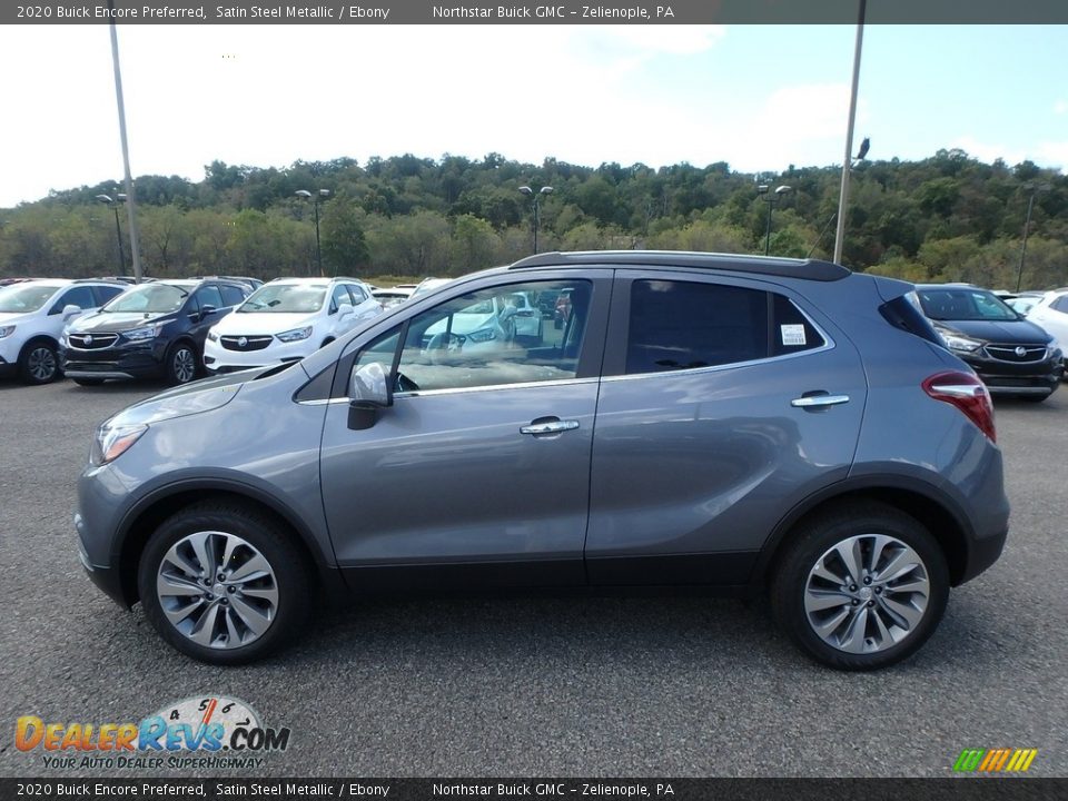 2020 Buick Encore Preferred Satin Steel Metallic / Ebony Photo #9