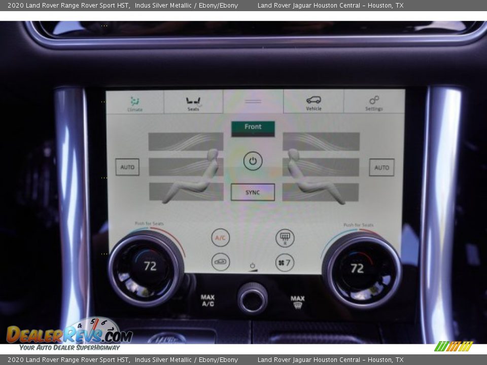 2020 Land Rover Range Rover Sport HST Indus Silver Metallic / Ebony/Ebony Photo #18
