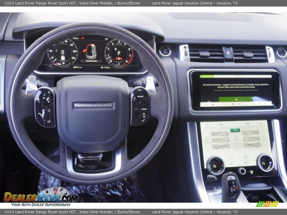 2020 Land Rover Range Rover Sport HST Indus Silver Metallic / Ebony/Ebony Photo #30