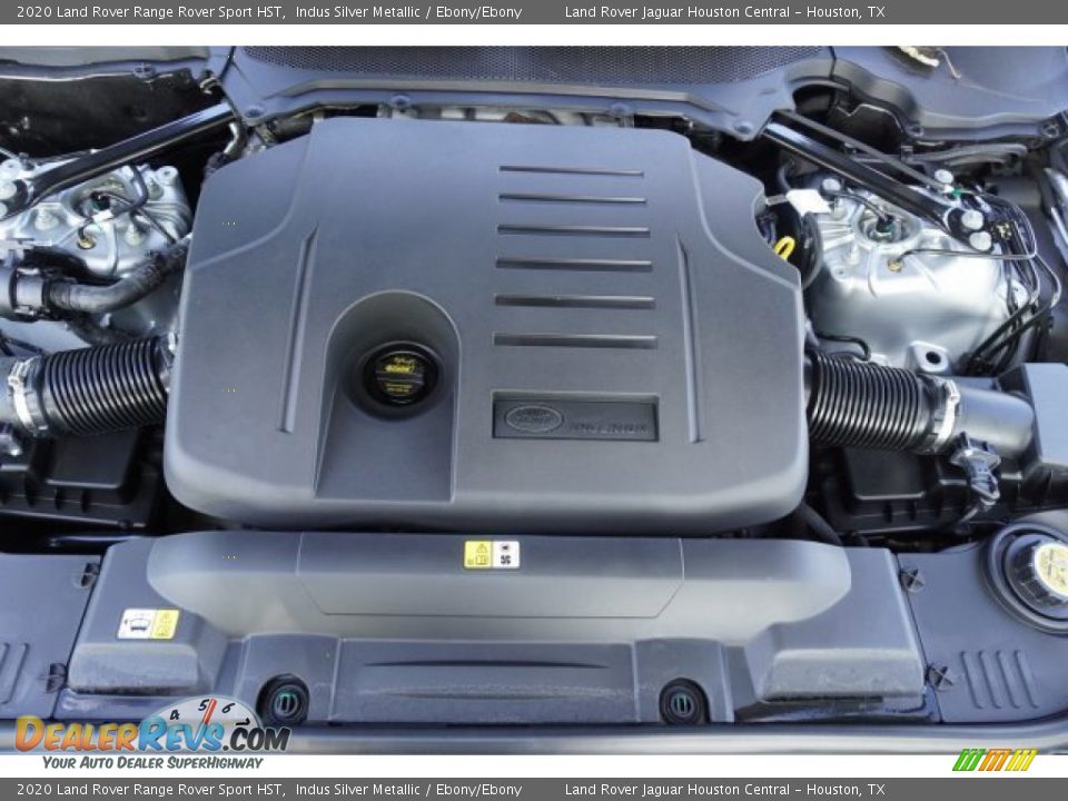 2020 Land Rover Range Rover Sport HST Indus Silver Metallic / Ebony/Ebony Photo #33