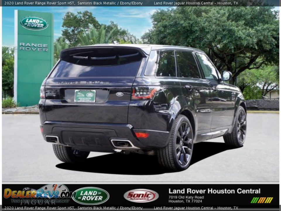 2020 Land Rover Range Rover Sport HST Santorini Black Metallic / Ebony/Ebony Photo #4