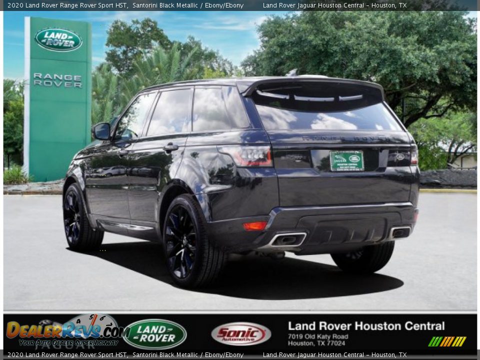 2020 Land Rover Range Rover Sport HST Santorini Black Metallic / Ebony/Ebony Photo #5