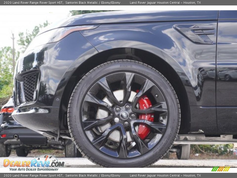 2020 Land Rover Range Rover Sport HST Santorini Black Metallic / Ebony/Ebony Photo #6
