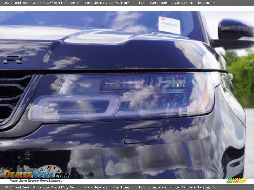 2020 Land Rover Range Rover Sport HST Santorini Black Metallic / Ebony/Ebony Photo #7