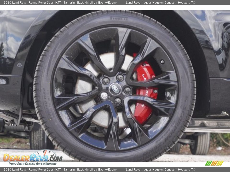 2020 Land Rover Range Rover Sport HST Santorini Black Metallic / Ebony/Ebony Photo #8